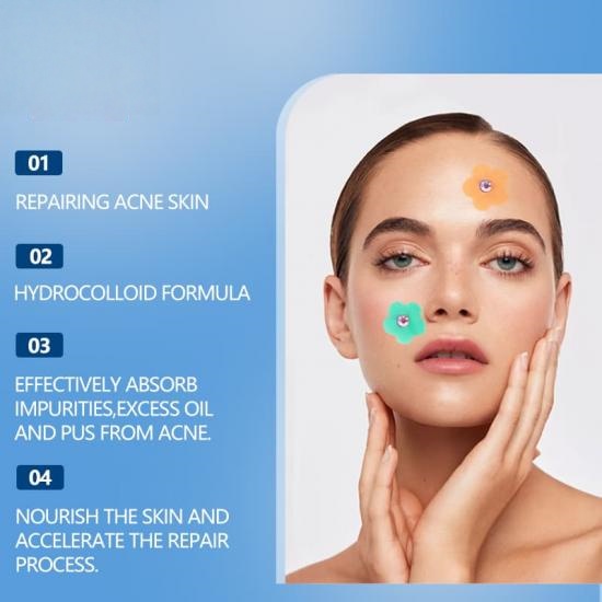 0aa44356a1d34dc9dd7ab154adf366e2_medium Flower Shape Acne Patch Manufacturers,Professional Skincare Product Manufacturers - Image 4