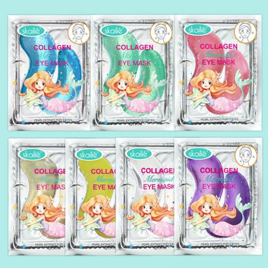 Skailie Collagen Glitter Eye Mask Manufacturers,Professional Skincare Product Manufacturers