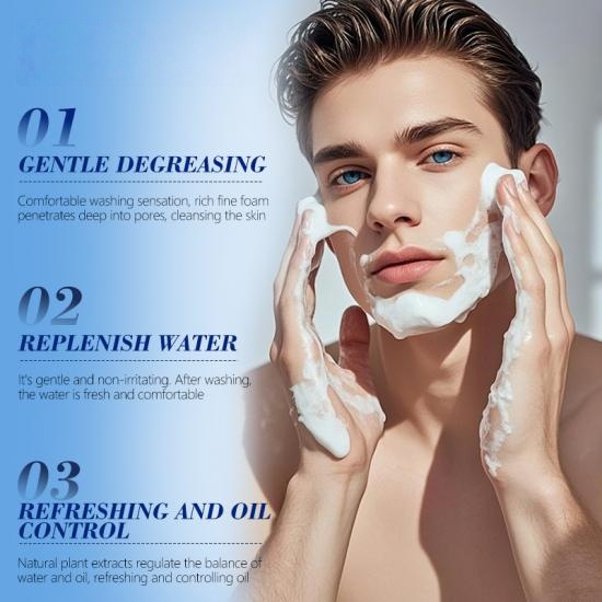 1f93986fdbb01fc50b5c4bdd087cfa97_medium Men Maximum Hydrating Facial Cleanser for Normal to Dry Skin Manufacturers,Professional Skincare Product Manufacturers - Image 2