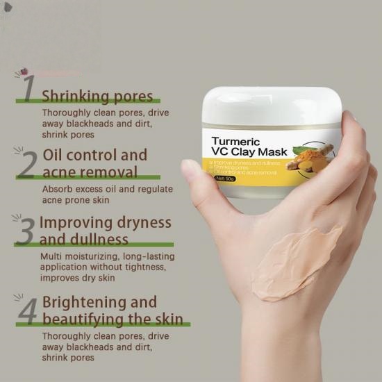 2ff80b52699da95da160a7a8d4cdee73_medium Turmeric VC Mud Facial Mask - Image 2