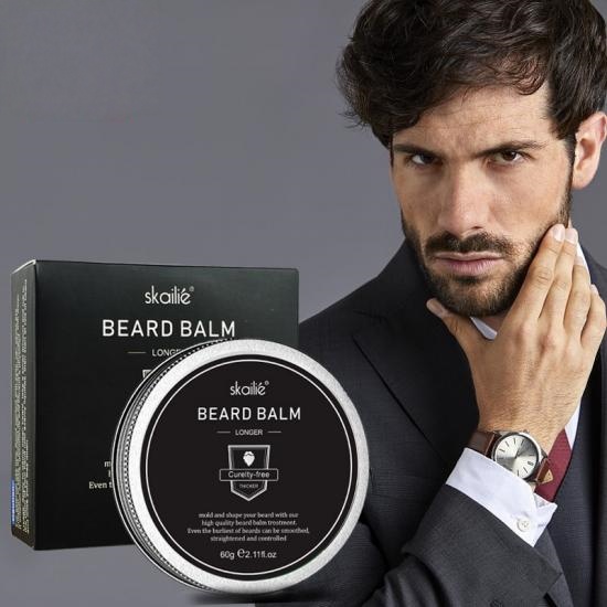 38ca79abde64d2cfe3b441f55b356beb_medium Skailie Men's Beard Balm Manufacturers,Professional Skincare Product Manufacturers - Image 4