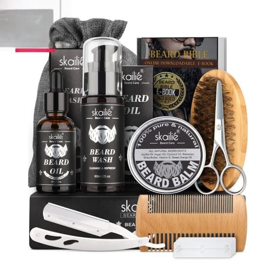 396ce4ba73f76ac6009b90f1480e058c_medium Skailie Men's Beard Care Conditioner Kit Manufacturers,Professional Skincare Product Manufacturers - Image 1