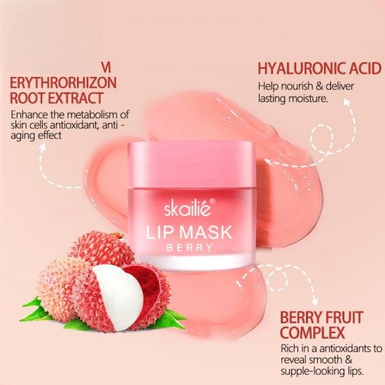 863aec628f1d5756d17d6212da894149_medium Skailie Collagen  Berry Sleeping Lip Mask Manufacturers,Professional Skincare Product Manufacturers - Image 3