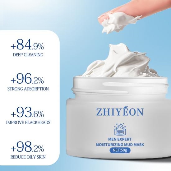 db473197bb0934ccf8ad9e25703fe404_medium White Clay Moisturizing Mud Mask for Men Skin Treatment Manufacturers,Professional Skincare Product Manufacturers - Image 2