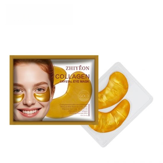 Gold Collagen Firming Crystal Eye Mask Manufacturers,Professional Skincare Product Manufacturers
