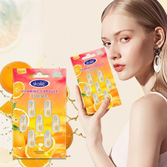 7PCS Package Vitamin C Serum Capsules Manufacturers,Professional Skincare Product Manufacturers