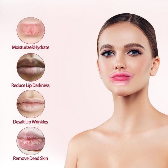 e0dfb58b6bc8a351597fa597e03b4fe4_medium Skailie Pink Collagen Lip Mask Manufacturers,Professional Skincare Product Manufacturers - Image 4