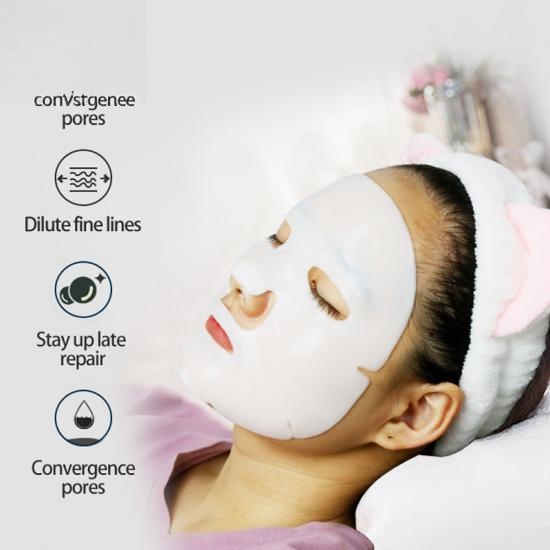 e704bd8abe56d1a20421b5314889d6b3_medium White collagen hydrating facial mask Manufacturers,Professional Skincare Product Manufacturers - Image 4
