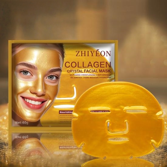 e99d2160aa316245f69a48400cdb8c10_medium Gold Collagen Anti-wrinkle Crystal Facial Mask Manufacturers,Professional Skincare Product Manufacturers - Image 1
